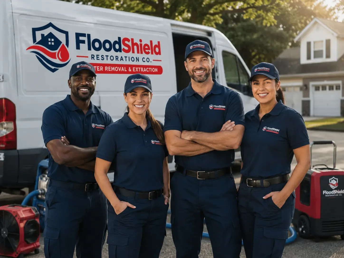 Flood Damage Restoration company in Leslie, WV